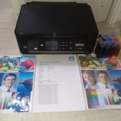 принтер для распечатки наклеек: Цветной Epson с WiFi 3в1 МФУ печать с телефона, копия сканер печать с