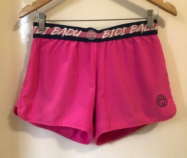 majice sa karnerima na rukavima: S (EU 36), Polyester, color - Pink, Single-colored