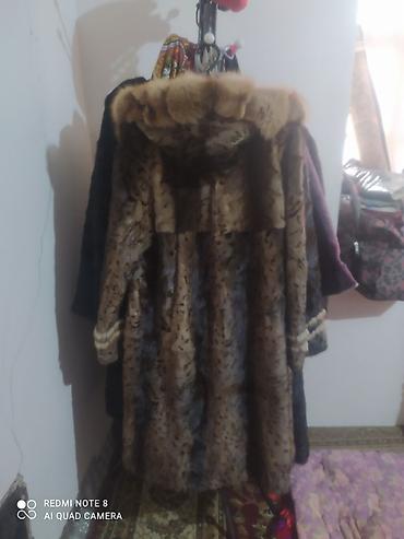 жилет писец: Шуба, По колено, С капюшоном, 3XL — 1