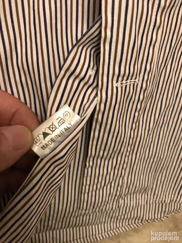 Košulje: Original VALENTINO kosulja L KAO NOVE 100% extra fine cotton Ramena — 6