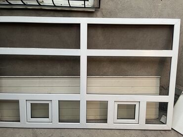 пластиковые окна продаю: Пластиковое окно, цвет - Белый, Б/у, 138 *225, Самовывоз