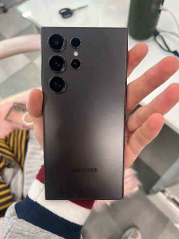 samsunq j4: Samsung Galaxy S24 Ultra, 256 GB, rəng - Qara, Sənədlərlə