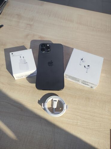 Apple iPhone: IPhone 12 Pro Max, 512 ГБ, Graphite, Беспроводная зарядка, Face ID