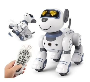 танцующий кактус купить бишкек: Радиоуправляемый робот-собака, Интеллектуальная игрушка Щенок Дружок