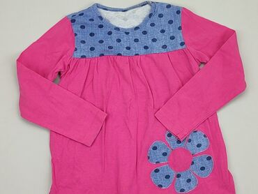 bluzka różowa elegancka: Blouse, 4-5 years, 104-110 cm, condition - Good