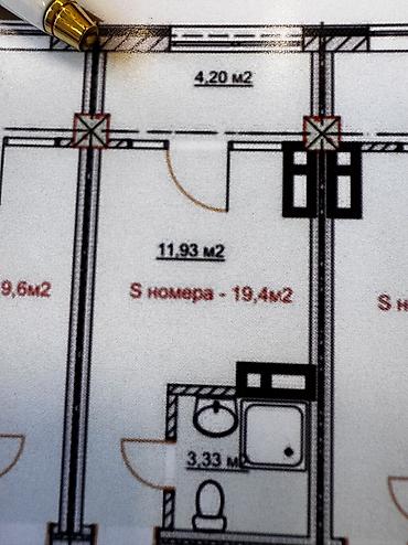 1 bedroom: 1 комната, 20 м², Кара-Жыгач ж/м Элитка, 2 этаж, ПСО (под самоотделку) — 6