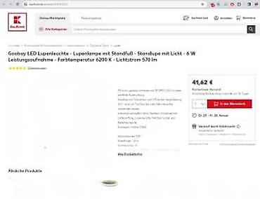 Medicinske lampe: Casalux LED lupa lampa sa stalkom i štipaljkom - LED radna lampa sa — 18