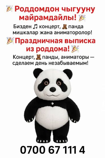 Прокат одежды: Представляем костюм-талисман в виде панды, идеально подходящий для