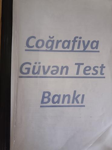 array test bankı pdf: Məhsul: “Coğrafiya – Güvən Test Bankı” Təsvir: - Coğrafiya fənni üzrə — 1