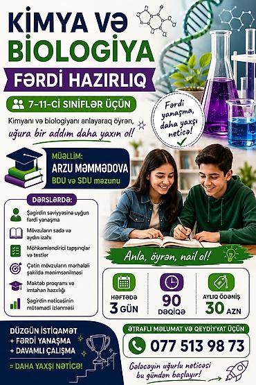 Repetitorlar: Repetitor, Kimya, Azərbaycan dili, İmtahanlara hazırlıq — 1
