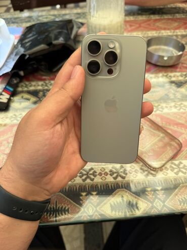 мобильный телефон: IPhone 15 Pro, 128 GB, Natural Titanium