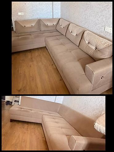 Digər mebel: Künc divan 350 manat açılan deyil baza yoxdur amma çox geniş olur — 1