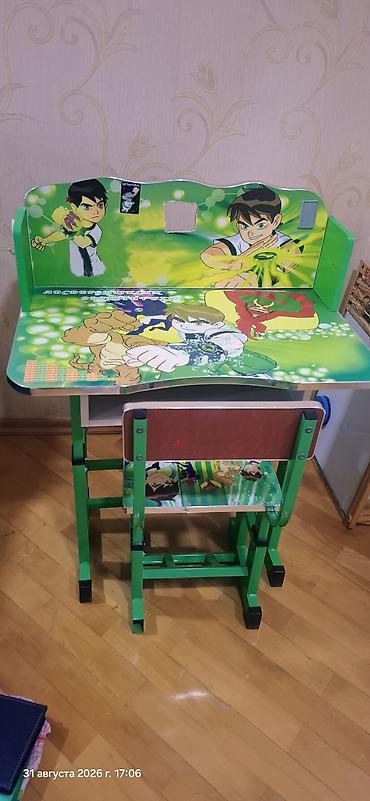 uşaq ucun stullu stol: Usaq ucun stol-stul.i,sekulde gorulduyu kimidi. Qubka Bob puzzle xalca — 3