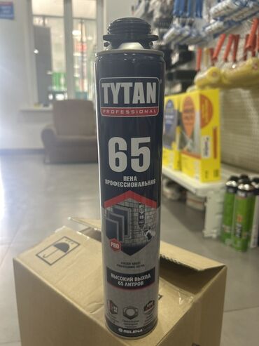 клей двухкомпонентный: Профессиональная монтажная пена Tytan 65 High Yield в баллоне синего