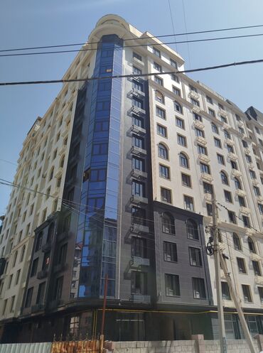 рыскулова бейшеналиева: 1 комната, 49 м², Элитка, 8 этаж, ПСО (под самоотделку)