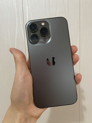 рассрочка айфон бишкек: IPhone 13 Pro Max, Б/у, 256 ГБ, Natural Titanium, Зарядное устройство, 84 %