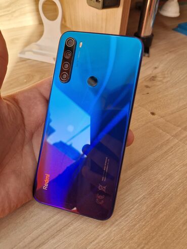Redmi Note 8, 64 GB, rəng - Göy, Zəmanət, Düyməli, Sensor