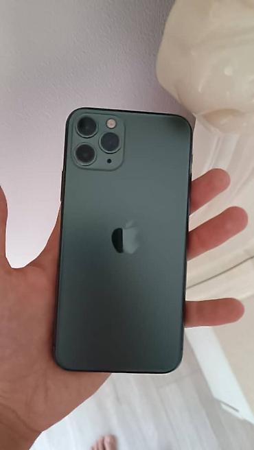 чоор фото: IPhone 11 Pro, Колдонулган, 256 ГБ, Жашыл, Заряддоочу түзүлүш, Коргоочу айнек, Каптама, 88 % — 2