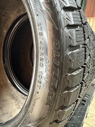 Шины: Шины 315 / 35 / R 20, Зима, Б/у, Комплект, Внедорожные (АТ/МТ), Япония, Bridgestone — 9