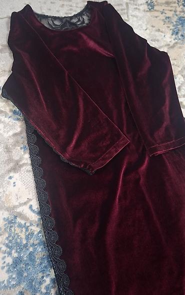 Көйнөктөр: Кече көйнөгү, Суу периси, Узун модель, Велюр, Жеңдери менен, L — 3