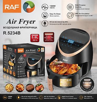 airfr: Məhsul: Aerofritür RAF R.5234B Air Fryer 5.8L 1500W Brend: No Brand — 1