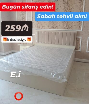 2 nəfərlik taxt döşəyi: Yeni, İkinəfərlik çarpayı, Matras ilə