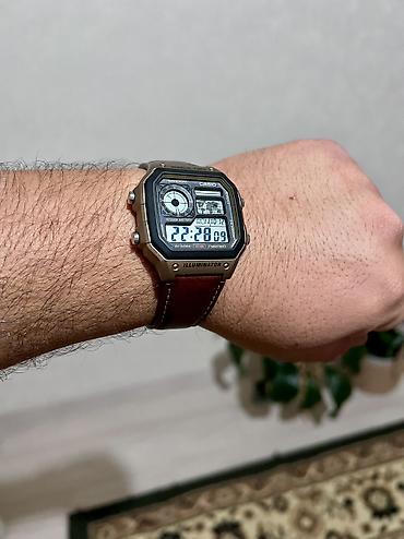 бу шакек: Спорттук сааттар саат, Casio (G-Shock), Таймер жана секунда өлчөгүч, Суу өткөрбөөчү, Асыл нуска, Эркектердики, Колдонулган — 6