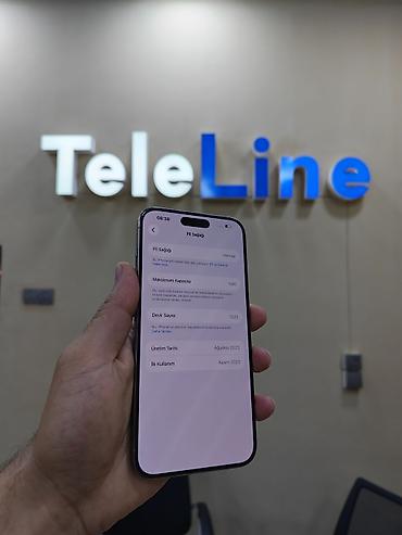 usb iphone: IPhone 15 Pro Max, 256 GB, Natural Titanium, Zəmanət, Simsiz şarj, Face ID — 2