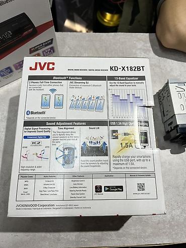 jvc мафон: Автомагнитола JVC KD-X182BT оригинал! Indonesia. Цифровой — 3