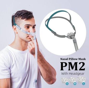 pantalone xl na crtuduzina: Nova BMC maska sleep apnea sa sve tri veličine za nos S, M i L. Za sve