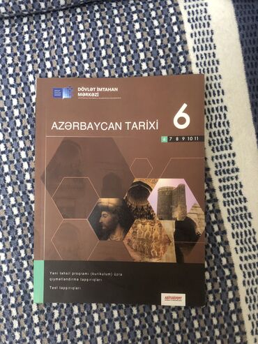Testlər: Azərbaycan Tarixi Testlər 6-cı sinif, DİM, 1-ci hissə, 2019 il