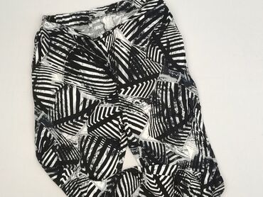 beżowe prążkowane legginsy: Legginsy rozmiar S