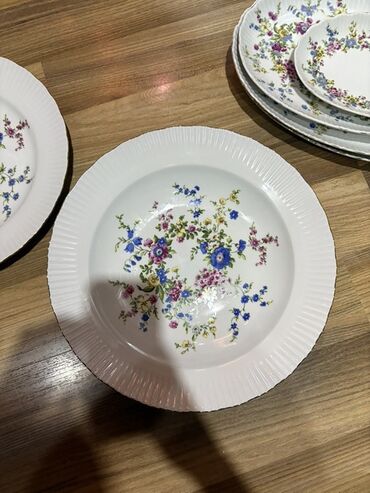 Nahar dəstləri və servizlər: Nahar dəsti, rəng - Ağ, Farfor, Almaniya — 4