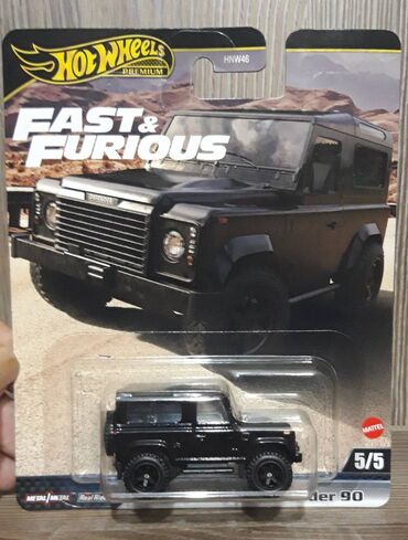 usag oyuncaqlari: Hot Wheels premium - Land Rover Defender 90 (qara) - 24 AZN WhatsApp