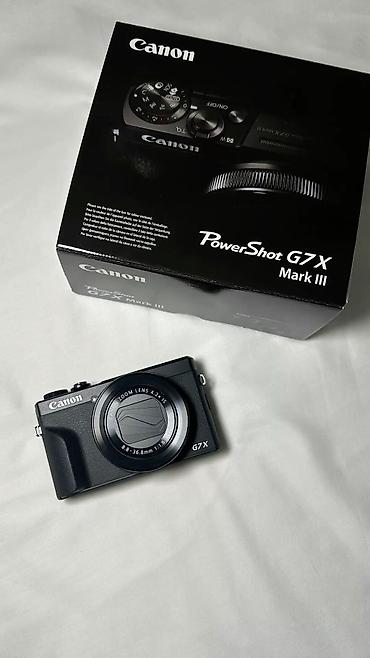 мини принтер для фото: Canon PowerShot G7 X Mark III — черный Комплект включает: - — 1