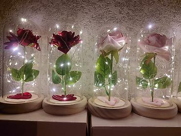 sunset lamp: Роза в колбе — готовый подарок, который производит впечатление — 2