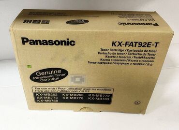 tajota t: Тонер картридж PANASONIC KX - FAT92E - T оригинальный идеально