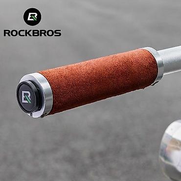 косу купить: Грипсы замшевые Rockbros ✅ Материал: Натуральная замша, ударопрочный — 2