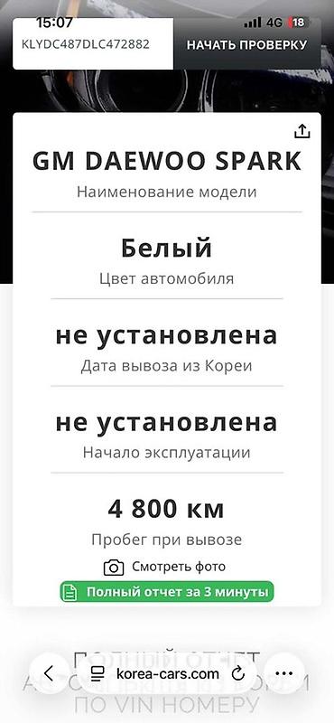 Chevrolet: Chevrolet Spark: 2020 г., Хэтчбэк — 12