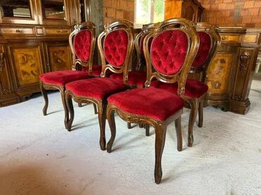 Stilske garniture: Stilski trpezarijski sto sa 6 stolica 🍽️✨ Sto sa 6 stolica u odličnom — 6