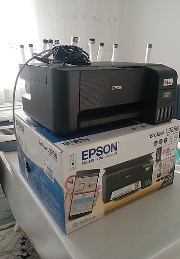 Epson EcoTank L3258 сатылат бараз эле колдонулган,абалы жакшы 13500