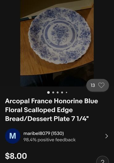 Kuhinjski setovi: Servis arkopal tanjira iz 80ih.god Francuska,za 6 osoba. Akopal — 3