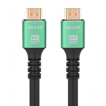 Аксессуары для ТВ: Кабель HDMI - HDMI 2.1 8k 60Hz, 4k 144Hz, HDR, eARC, 3м Кабель — 2