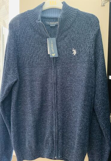 yeni lifcikler: Мужской свитер, U.S. Polo Assn, M, цвет - Синий