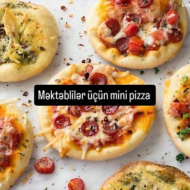 Sifarişlə hazır yeməklər: Məktəblilər üçün mini pizza - Kiçik ölçülü, uşaq porsiyasında — 2