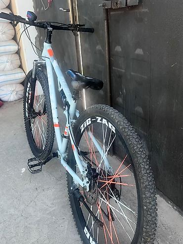 adidas velo: Dağ velosipedi – Zig-Zag - Güclü alüminium tipli karkas, açıq mavi — 7