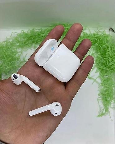 qulaqcığ: Airpods 2. Premium Class 35Yox 25 AZN 📌Görünüş orginal ilə eyni💯 — 1