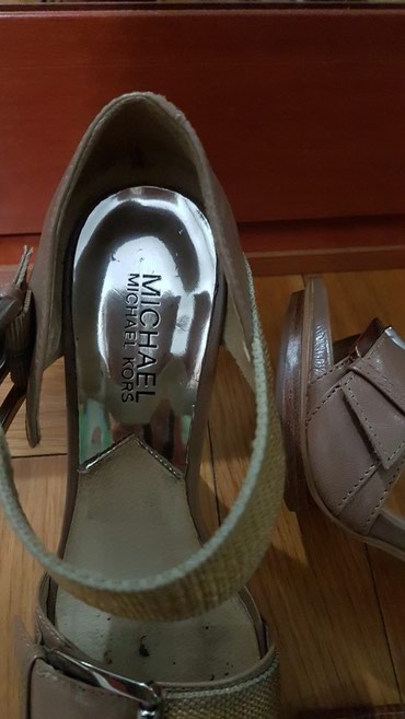 Sandale: MK Michael KORS original kao nove KOZNE sandale - sandalete. Sa strane — 3