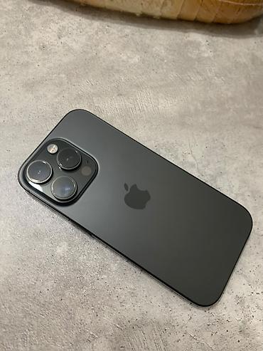 IPhone 16 Pro, Б/у, 128 ГБ, Black Titanium, Защитное стекло, Чехол, Кабель, 91 %