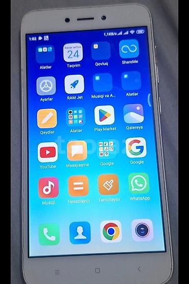 Xiaomi 16 GB, rəng - Qızılı, 
 İki sim kartlı